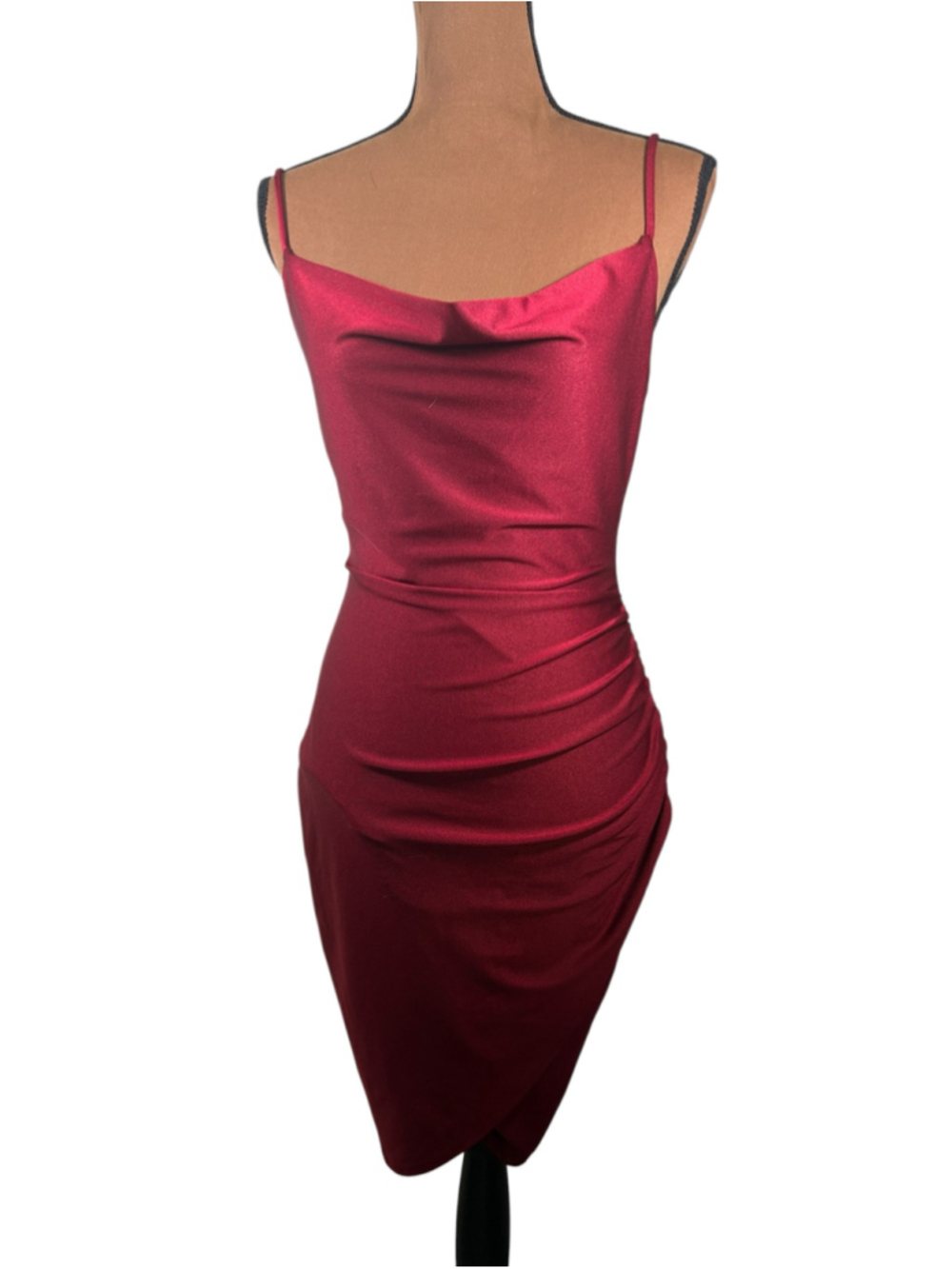 Women's Windsor Red Midi Dress Size M - Picture 2 of 7
